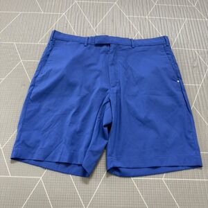 RLX Ralph‎ Lauren Classic Fit Golf Shorts Mens 38 Blue 9" Inseam Performance